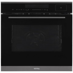 Встраиваемый электрический духовой шкаф KORTING OKB 1350 GNBX Steam (h)