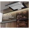 Встраиваемая вытяжка Weissgauff TEL 500 Black Glass (q)