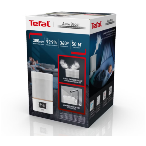 Увлажнитель воздуха Tefal AQUA BOOST HD4045F0 (q)