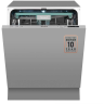 Встраиваемая посудомоечная машина Weissgauff BDW 6033 Wi-Fi Inverter Autoopen (q)