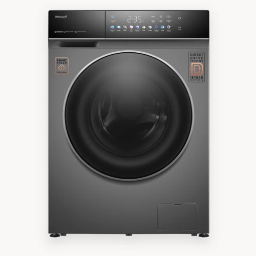 Cтиральная машина с сушкой Weissgauff WMD 62210 Direct Drive Touch Inverter Steam Grey (q)