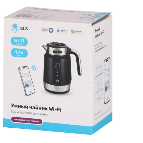 Электрочайник SLSKET-08 WiFi черный (SLSKET_8) (q)