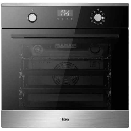 Встраиваемый электрический духовой шкаф Haier HOX-P11CGBX (h)