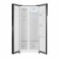 Холодильник (Side-by-Side) Weissgauff WSBS 500 Inverter no frost BRU Steel Glass (q)