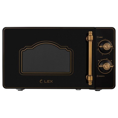Микроволновая печь соло LEX FSMO M.02 Black (офис1)