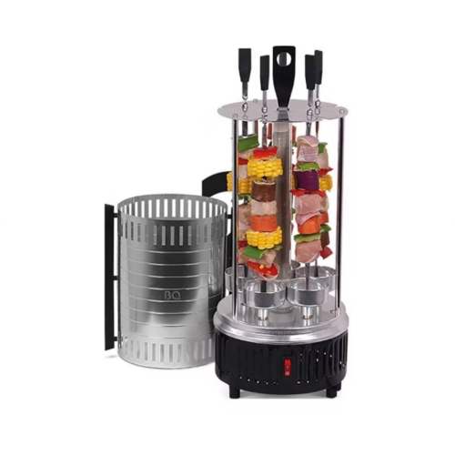 Шашлычница BQ BBQ1000 Черный-Стальной (q)