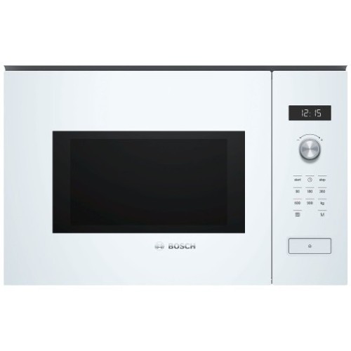 Встраиваемая микроволновая печь Bosch BFL554MW0 белый (q)