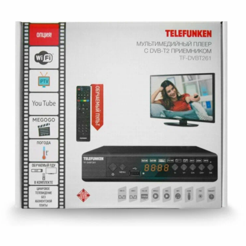 Приставка Smart-TV Telefunken TF-DVBT261 (q)