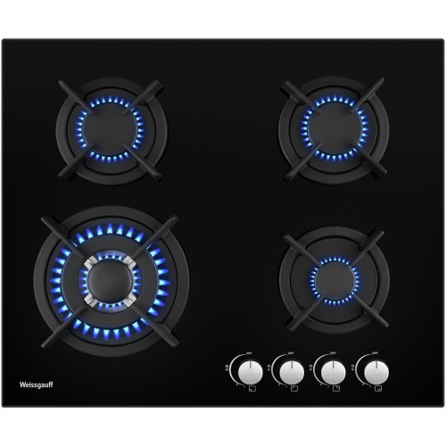 Встраиваемая газовая панель Weissgauff HG 640 BGh (q)