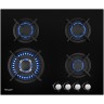 Встраиваемая газовая панель Weissgauff HG 640 BGh (q)