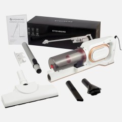 Вертикальный пылесос Stonberg VC-102WGD (белый/золотой) (q)