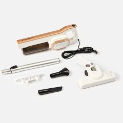 Вертикальный пылесос Stonberg VC-102WGD (белый/золотой) (q)