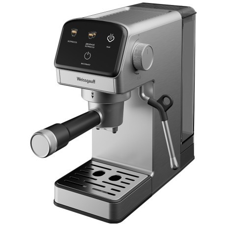 Кофеварка рожковая Weissgauff WCM-240 DBx Cappuccino ColorTouch (q)