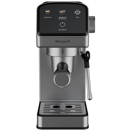 Кофеварка рожковая Weissgauff WCM-240 DBx Cappuccino ColorTouch (q)