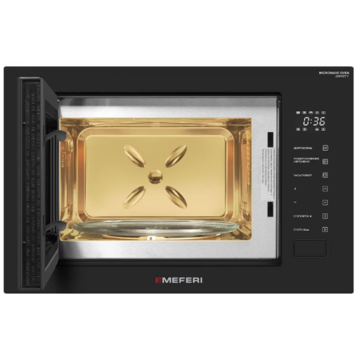 Встраиваемая микроволновая печь MEFERI MMO6028BK COMFORT PLUS (h)