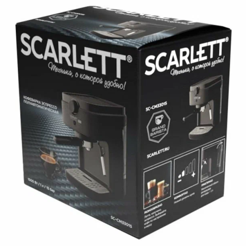 Кофеварка рожковая Scarlett SC-CM33015 (q)