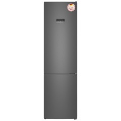 Холодильник двухкамерный Weissgauff WRK 2010 D Inverter NoFrost Dark Grey (q)
