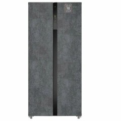 Холодильник (Side-by-Side) Weissgauff WSBS 500 Inverter NoFrost Rock Glass (q)