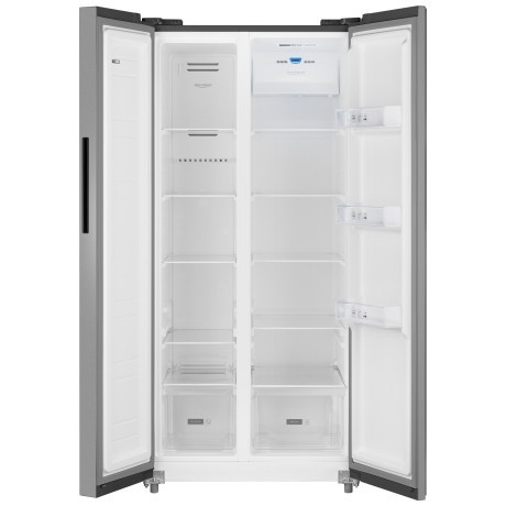 Холодильник (Side-by-Side) Weissgauff WSBS 500 Inverter NoFrost Inox (q)