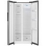 Холодильник (Side-by-Side) Weissgauff WSBS 500 Inverter NoFrost Inox (q)