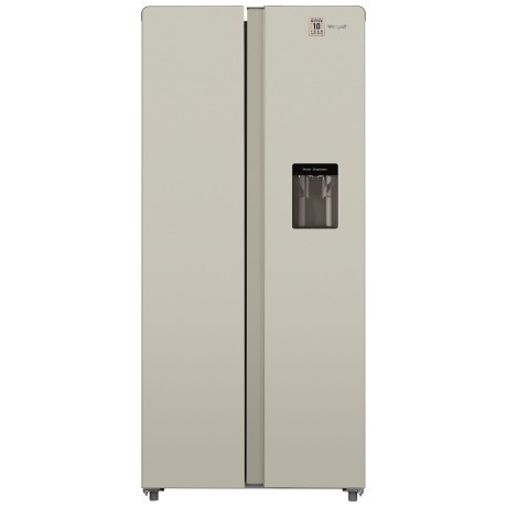 Холодильник (Side-by-Side) Weissgauff WSBS 600 Be NoFrost Inverter Water Dispenser (q)
