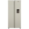 Холодильник (Side-by-Side) Weissgauff WSBS 600 Be NoFrost Inverter Water Dispenser (q)