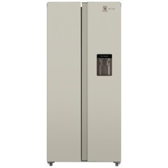 Холодильник (Side-by-Side) Weissgauff WSBS 600 Be NoFrost Inverter Water Dispenser (q)