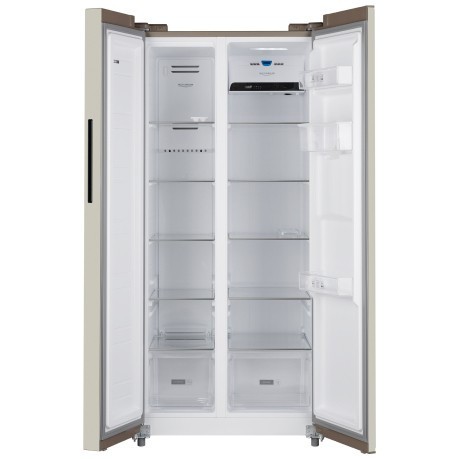 Холодильник (Side-by-Side) Weissgauff WSBS 600 Be NoFrost Inverter Water Dispenser (q)