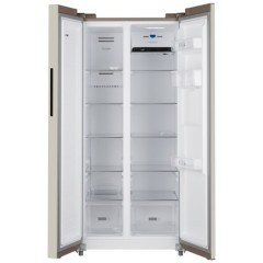 Холодильник (Side-by-Side) Weissgauff WSBS 600 Be NoFrost Inverter Water Dispenser (q)