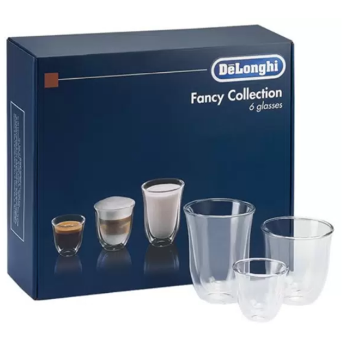 Микс набор чашек DELONGHI DLSC302 (6 шт) (q)