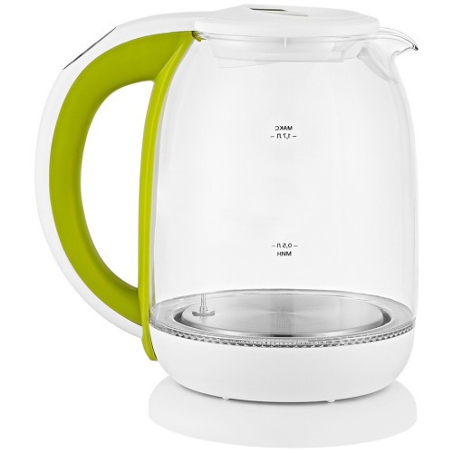 Электрочайник Kitfort KT-6140-2 бело-салатовый (q)