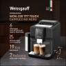 Кофемашина Weissgauff WCM-330 TFT Touch Cappuccino Nero (q)