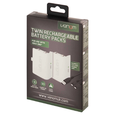 Акcессуар для геймпада Xbox One Venom Twin Rechargeable Battery Pack (VS2860) (q)
