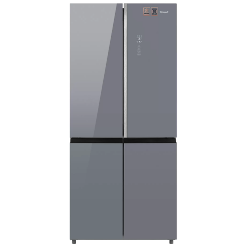 Холодильник (Side-by-Side) Weissgauff WCD 590 NoFrost Inverter Premium EcoFresh Bru Steel Glass (q)