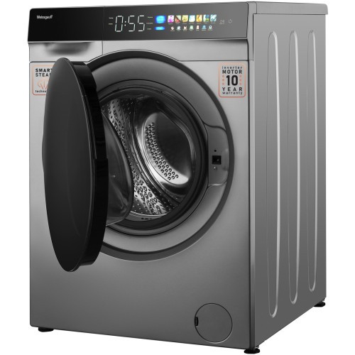 Cтиральная машина Weissgauff WM 998 Full Touch DC Inverter Steam Silver (q)