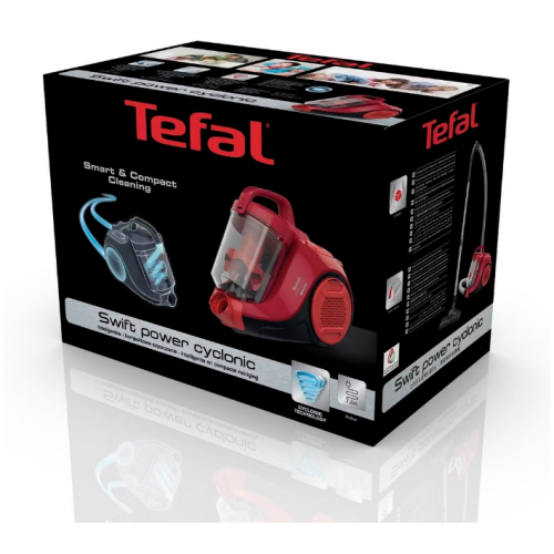 Стационарный пылесос Tefal Swift Power Cyclonyc TW2913EA (q)x