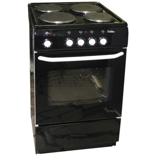 Электрическая плита de luxe 5004.12Э Black (q)