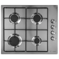 Встраиваемая газовая панель LEX GVS 644-1 IX (h)