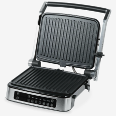 Электрогриль Stonberg G-101SL серебристый (q)