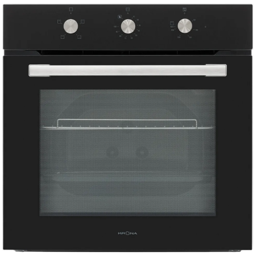 Встраиваемый электрический духовой шкаф KRONA SERA 60 BL (KROE006) (q)