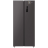 Холодильник (Side-by-Side) Weissgauff WSBS 500 Inverter NoFrost Dark Grey (q)