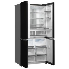 Холодильник (Side-by-Side) Weissgauff WCD 510 Built-in Inverter NoFrost Black (q)