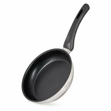 Сковорода для жарки FISSMAN TRICIA 20x4,5см с антипригарным покрытием (нерж.сталь) (h)