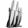 Набор ножей Stonberg на подставке ART (сталь/черный) KS-101-SL (q)