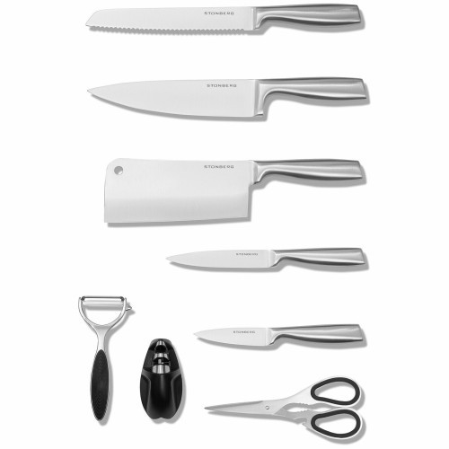 Набор ножей Stonberg на подставке ART (сталь/черный) KS-101-SL (q)