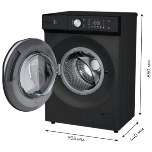 Стиральная машина Lex LWM08014BLTHID slim (q)