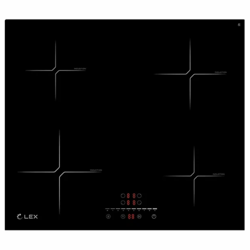 Встраиваемая индукционная панель LEX EVI 640-2 BL (q) (2)