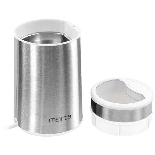 Кофемолка Marta MT-CG2180B белый жемчуг (q)