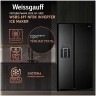 Холодильник (Side-by-Side) Weissgauff WSBS 697 NFBX Inverter Ice Maker (q)