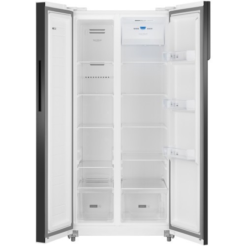 Холодильник (Side-by-Side) Weissgauff WSBS 500 Inverter NoFrost White Glass (q)